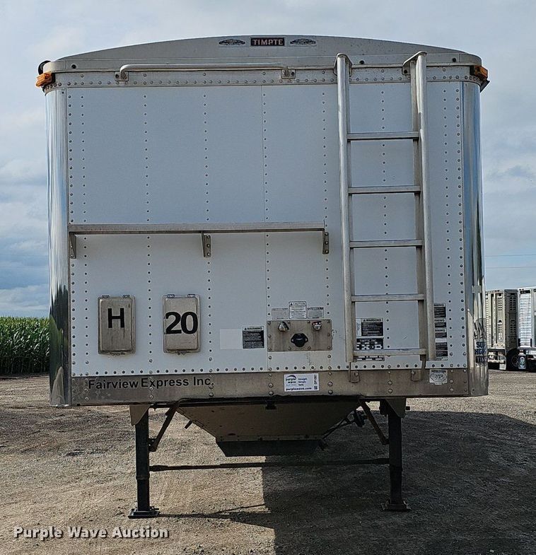 image for item DP1007 2008 Timpte Inc. Super Hopper grain trailer