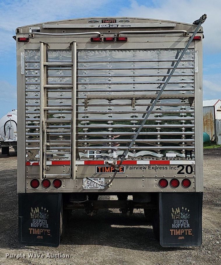 image for item DP1007 2008 Timpte Inc. Super Hopper grain trailer