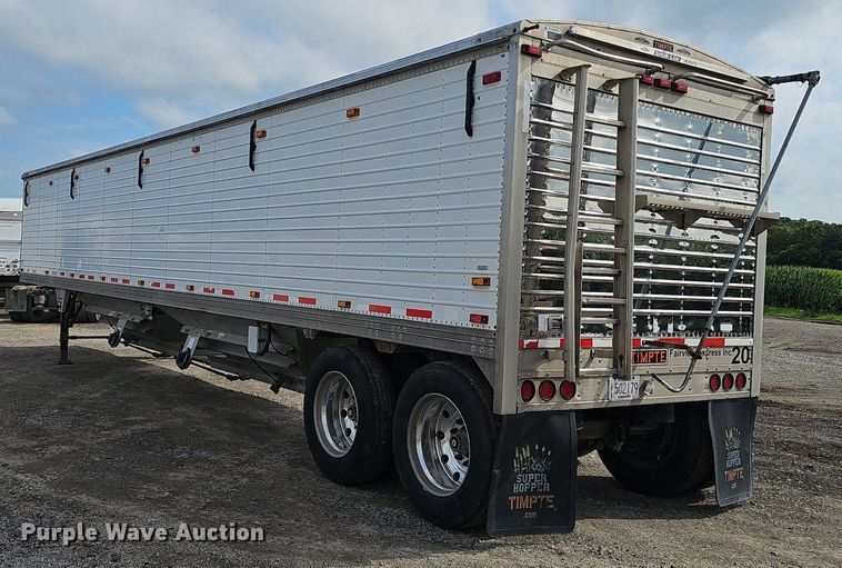 image for item DP1007 2008 Timpte Inc. Super Hopper grain trailer