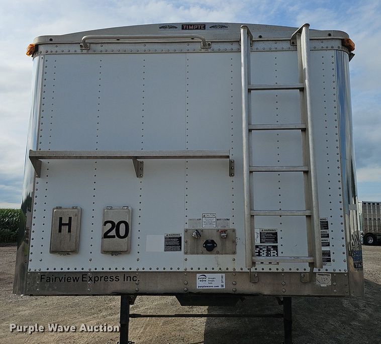 image for item DP1007 2008 Timpte Inc. Super Hopper grain trailer