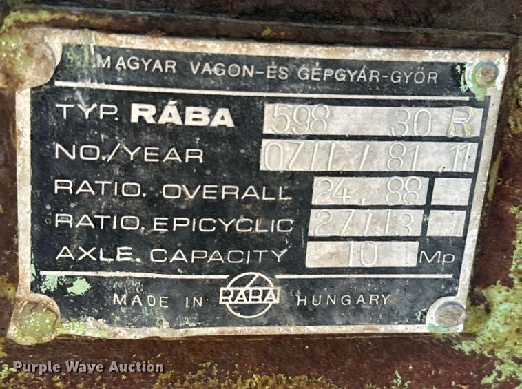 image for item DQ6844 1983 Steiger Cougar CM-280 4WD tractor