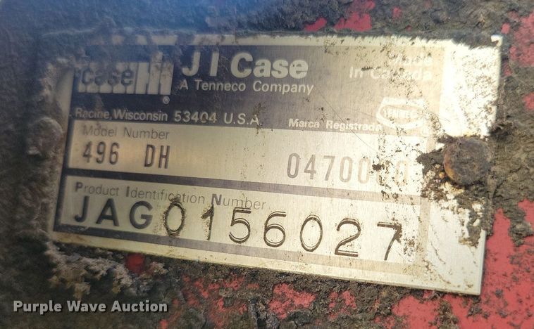 image for item DR4312 Case IH 496 tandem disk