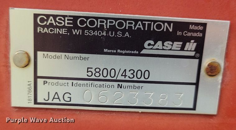 image for item DR4313 Case IH 4300 field cultivator