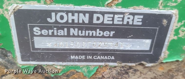 image for item DR4856 John Deere  batwing rotary mower