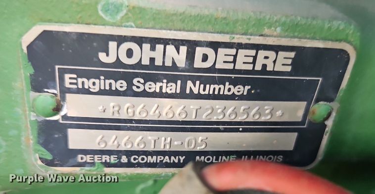 image for item DR8696 1983 John Deere  6620 RWA combine