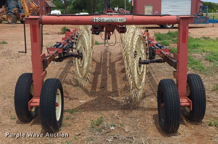 image for item DS6769 H&S Mfg. Co. BF14HC hay rake