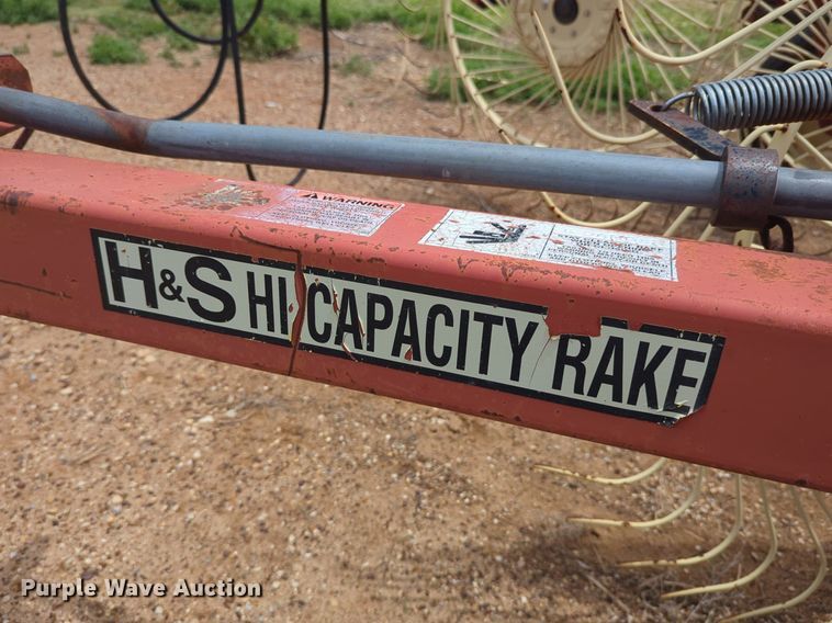 image for item DS6769 H&S Mfg. Co. BF14HC hay rake