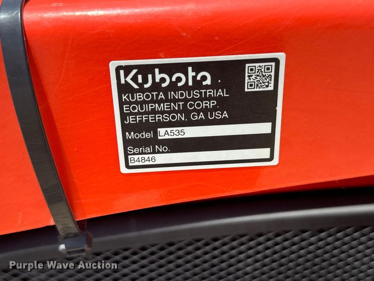 image for item DS7500 2021 Kubota  LX3310HSD MFWD tractor