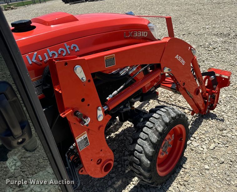 image for item DS7500 2021 Kubota  LX3310HSD MFWD tractor