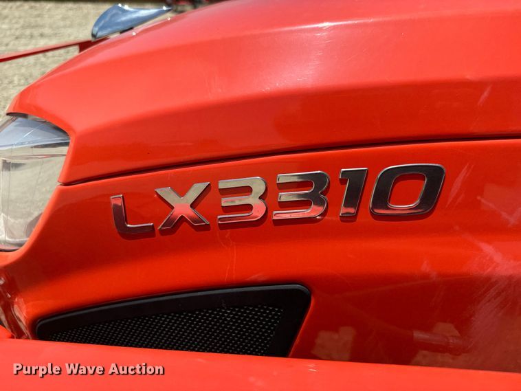 image for item DS7500 2021 Kubota  LX3310HSD MFWD tractor