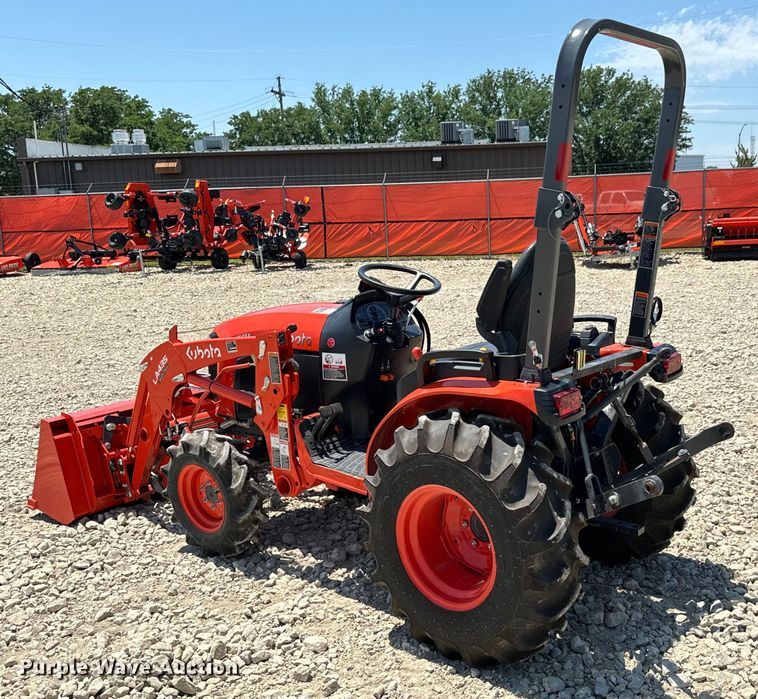 image for item DS7501 2021 Kubota  B2601HSD MFWD tractor