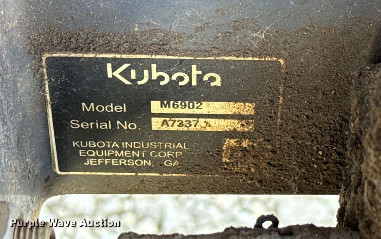 image for item DS7502 2020 Kubota  M5-111D MFWD tractor