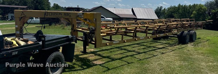image for item DX0829 Atchison hay bale trailer