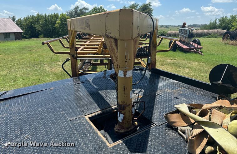 image for item DX0829 Atchison hay bale trailer
