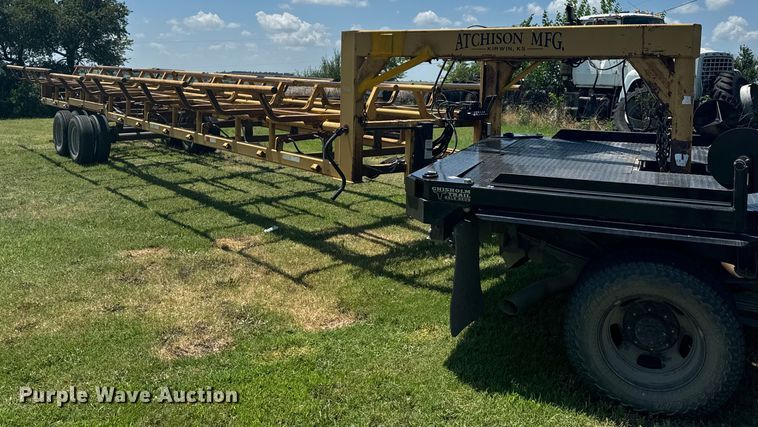 image for item DX0829 Atchison hay bale trailer