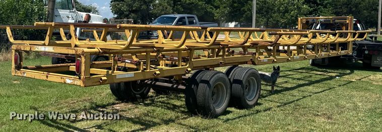 image for item DX0829 Atchison hay bale trailer
