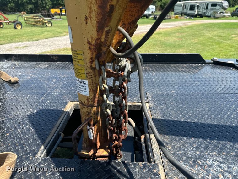 image for item DX0829 Atchison hay bale trailer