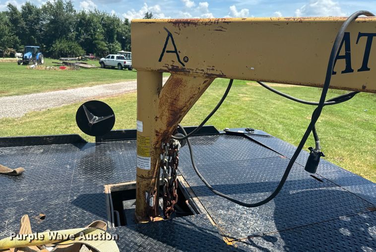 image for item DX0829 Atchison hay bale trailer