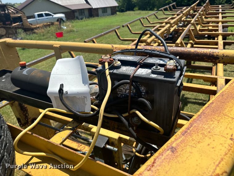 image for item DX0829 Atchison hay bale trailer
