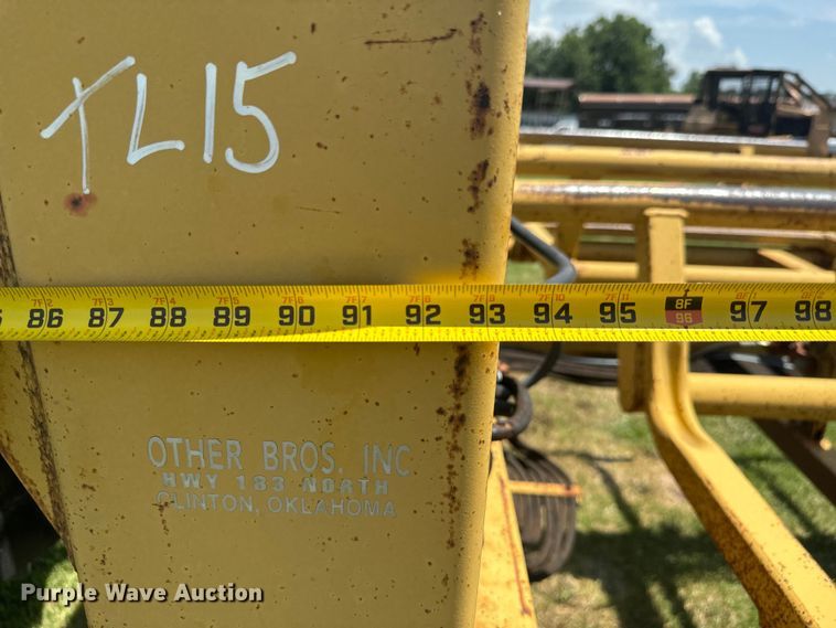 image for item DX0829 Atchison hay bale trailer