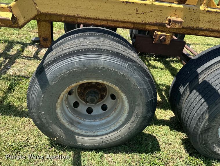 image for item DX0829 Atchison hay bale trailer
