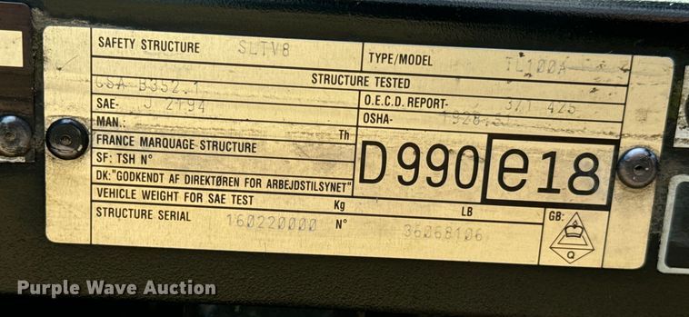 image for item DX0830 2007 New Holland TL100A tractor