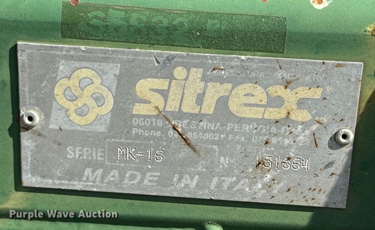 image for item DX0841 Sitrex  MK-16 hay rake