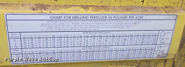 image for item EI3931 John Deere  8250 grain drill