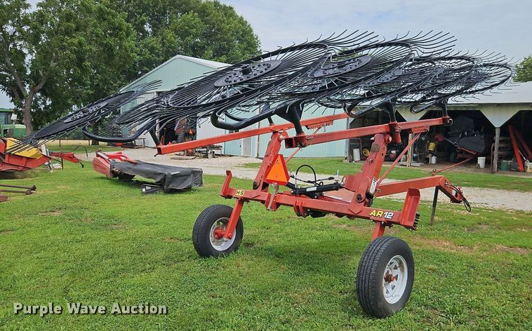 image for item EI3938 H&S AR1261 hay rake