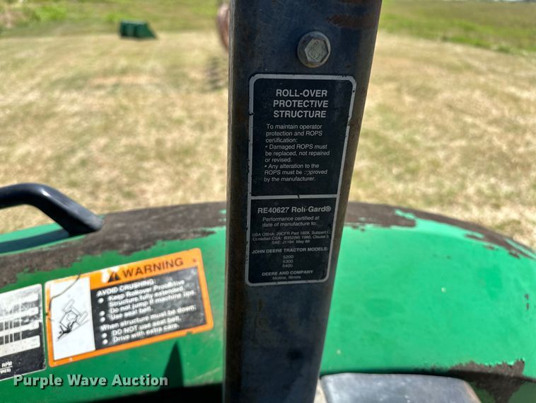 image for item EJ4413 1996 John Deere  5300 MFWD tractor