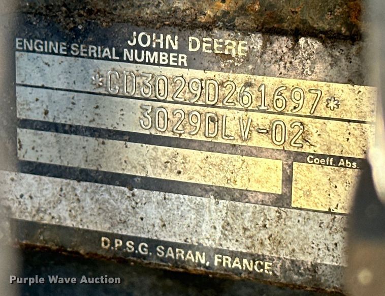 image for item EJ4413 1996 John Deere  5300 MFWD tractor