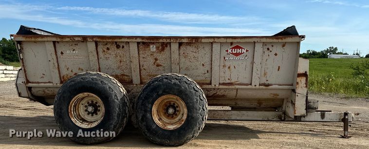 image for item EJ6341 Kuhn Knight  8141 ProTwin Slinger  manure spreader