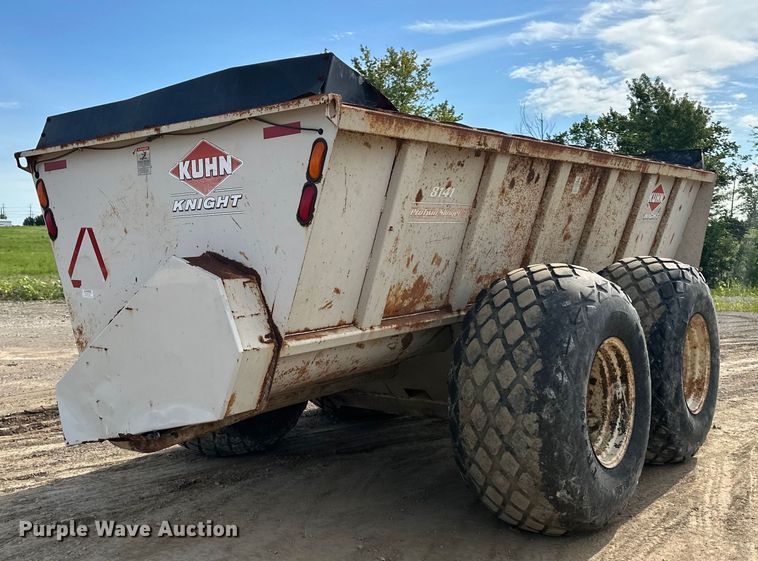 image for item EJ6341 Kuhn Knight  8141 ProTwin Slinger  manure spreader