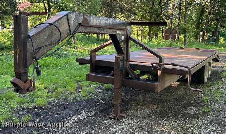 image for item EJ6856 1981 Kiefer B-CFG  Equipment trailer