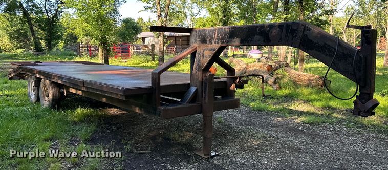 image for item EJ6856 1981 Kiefer B-CFG  Equipment trailer