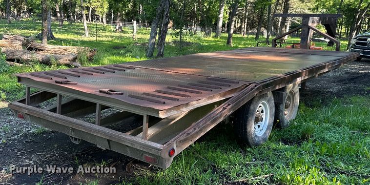 image for item EJ6856 1981 Kiefer B-CFG  Equipment trailer
