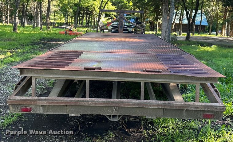 image for item EJ6856 1981 Kiefer B-CFG  Equipment trailer