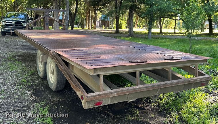 image for item EJ6856 1981 Kiefer B-CFG  Equipment trailer