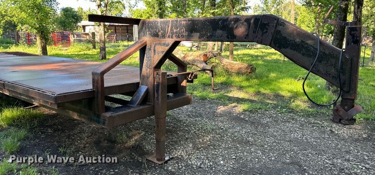 image for item EJ6856 1981 Kiefer B-CFG  Equipment trailer