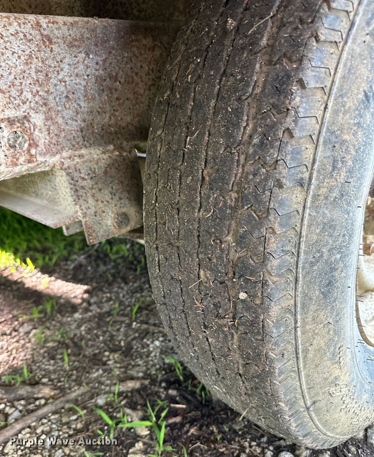 image for item EJ6856 1981 Kiefer B-CFG  Equipment trailer