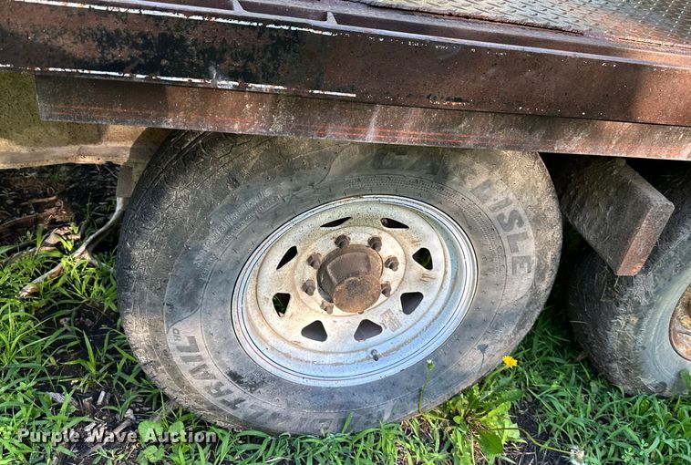 image for item EJ6856 1981 Kiefer B-CFG  Equipment trailer