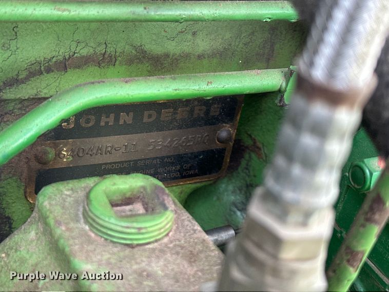 image for item EJ6978 1977 John Deere  4630 tractor