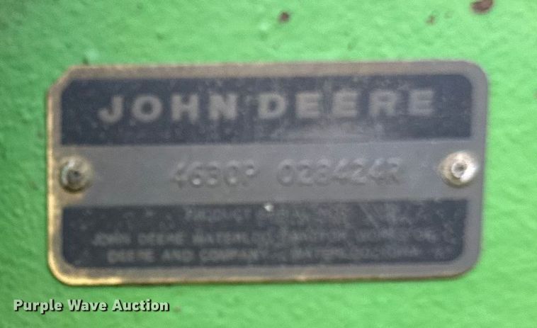 image for item EJ6978 1977 John Deere  4630 tractor