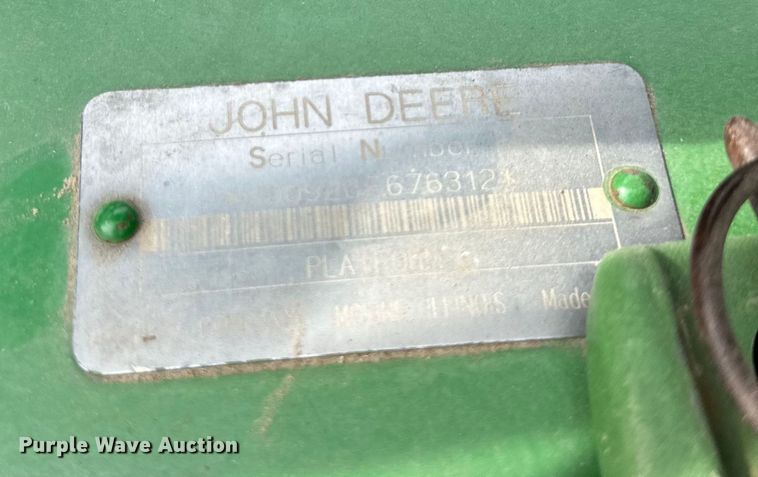 image for item EJ6980 John Deere  920F flex head