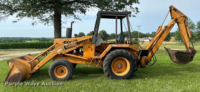 image for item EJ6987 1982 Case  480C backhoe