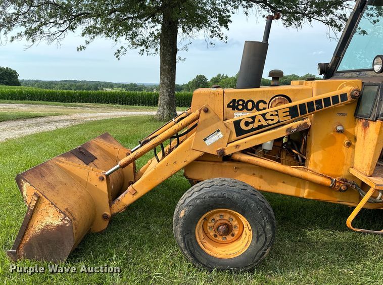 image for item EJ6987 1982 Case  480C backhoe