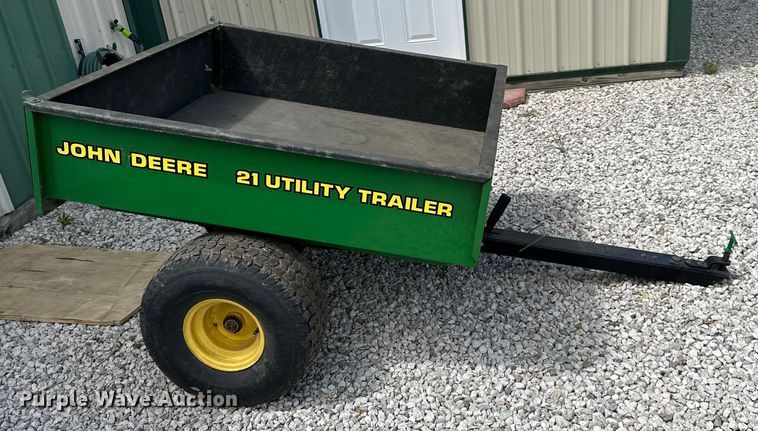 image for item EJ7011 John Deere 21 lawn cart