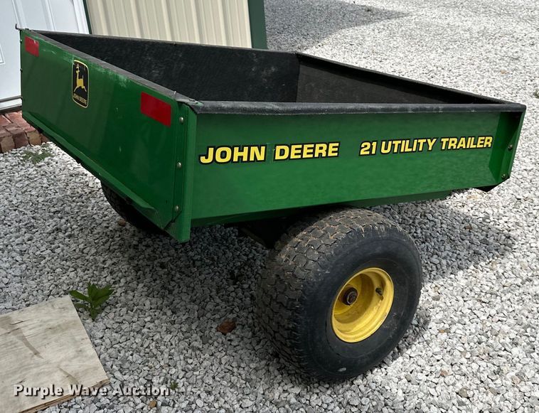 image for item EJ7011 John Deere 21 lawn cart