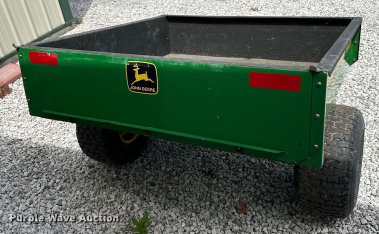image for item EJ7011 John Deere 21 lawn cart