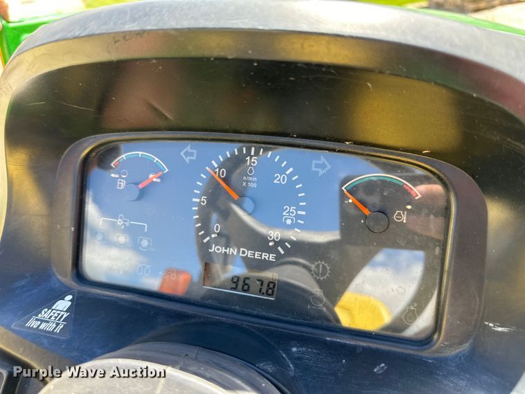 image for item EJ7012 2008 John Deere 3320 MFWD tractor